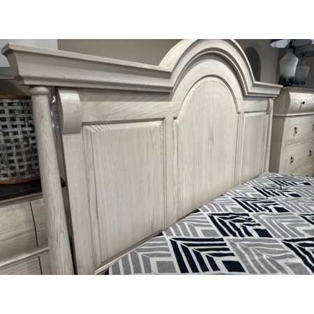 King Arched Panel Bed