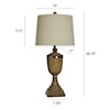 StyleCraft Accessories Resin Table Lamp