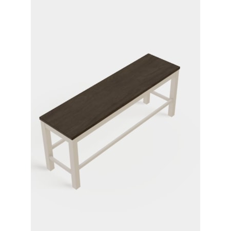 Counter Height Backless Bench