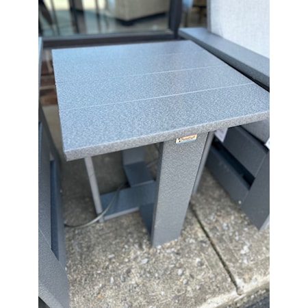 Contemporary Outdoor End Table