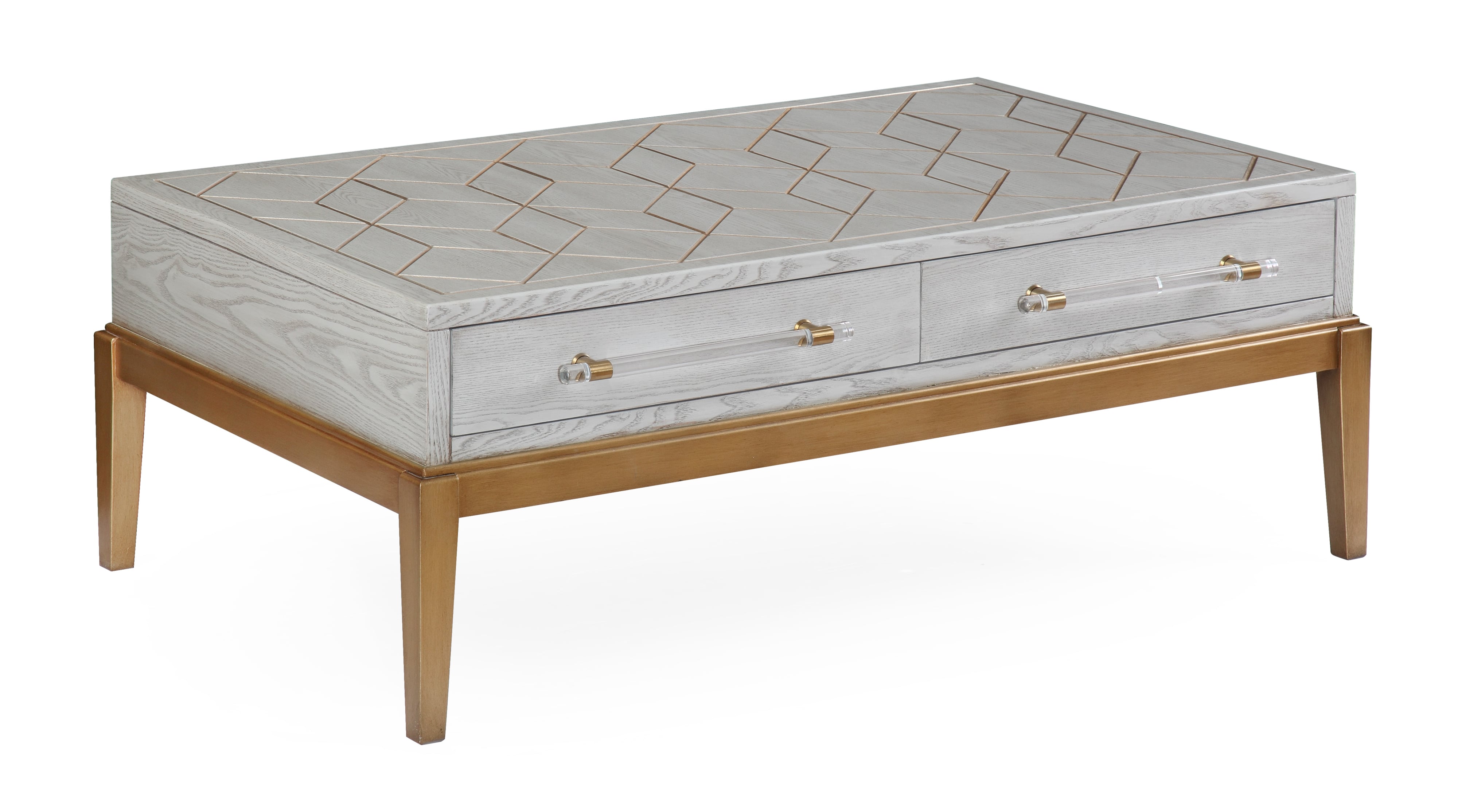 Perrine Wood Rectangular Cocktail Table