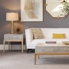Bassett Mirror Perrine Perrine Wood Rectangular End Table
