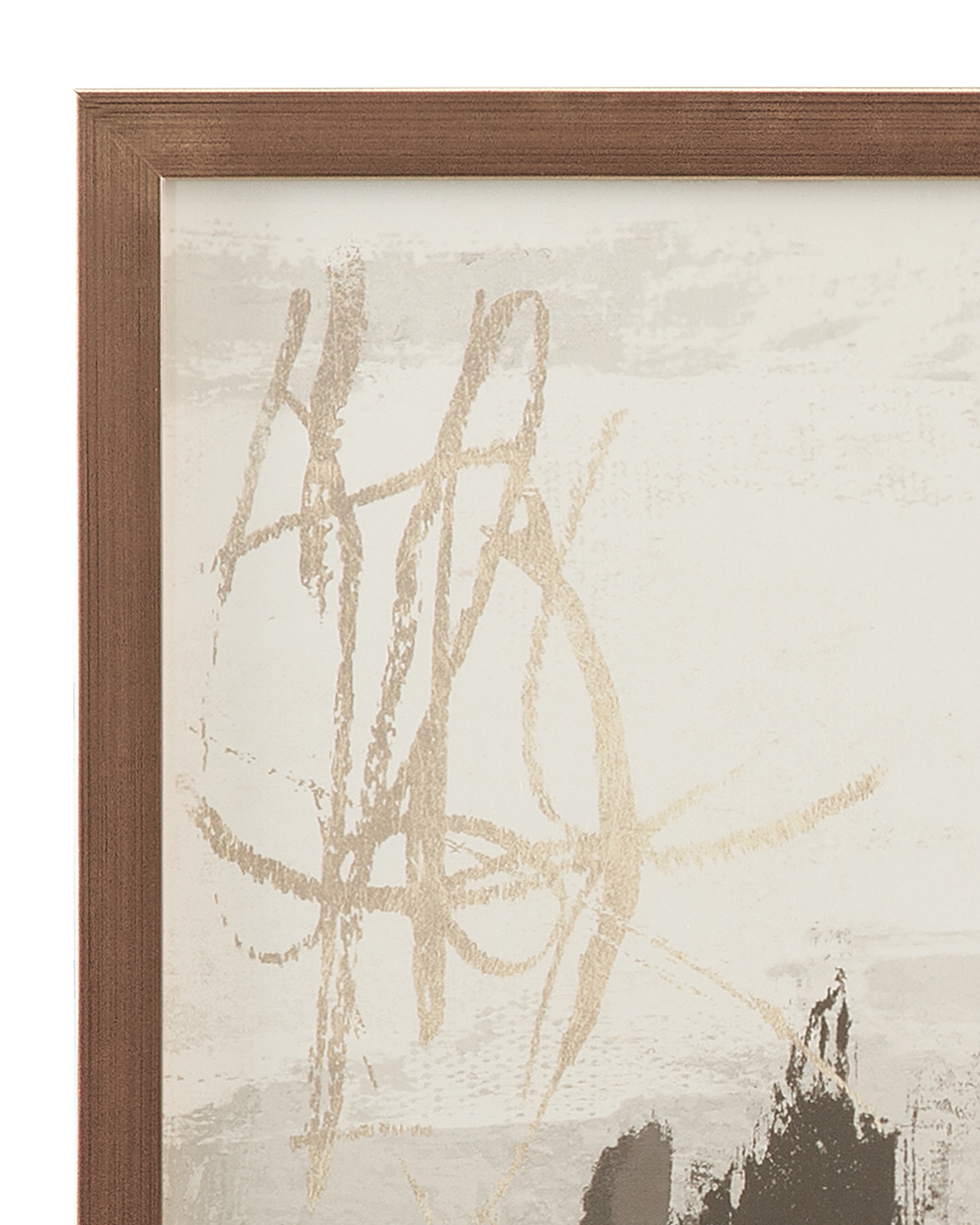Bassett Mirror Art Neutral Contrast Swatch Framed Print