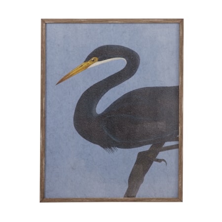 Bayou Heron II Framed Print