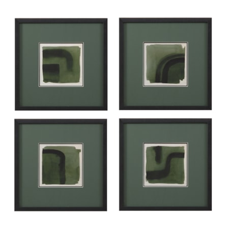 Marsh And Sod Framed Print S/4