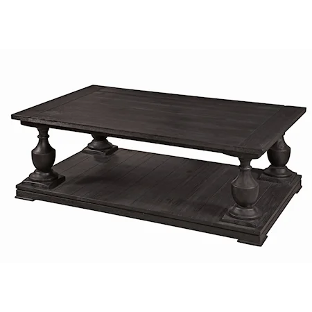 Traditional Rectangular Coffee Table