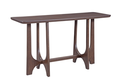 Contemporary Dunnigan Oak Console