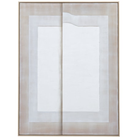 Fold II Framed Canvas