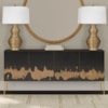 Bassett Mirror Servers Kali Iron Sideboard