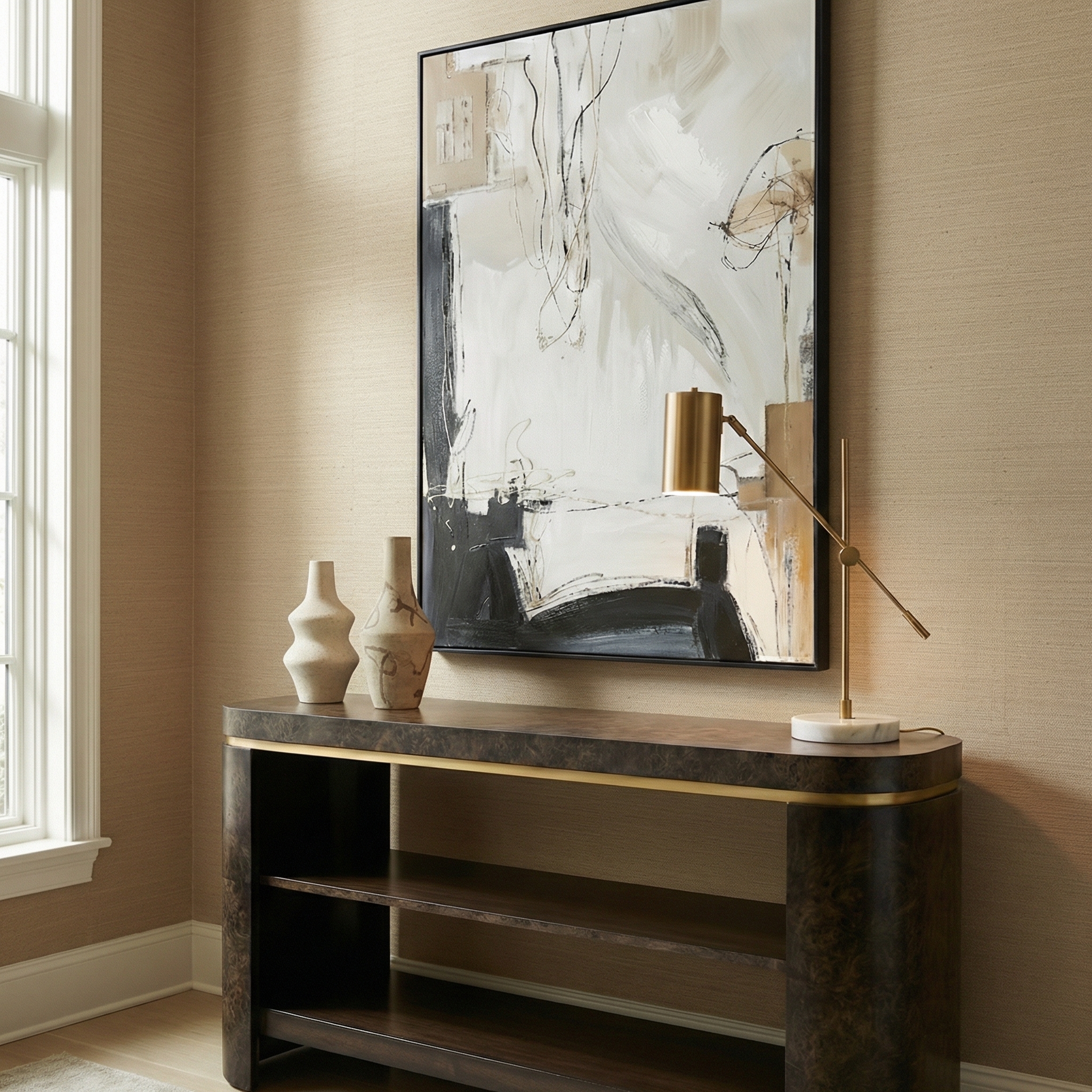 Bassett Mirror Langford Langford Console Table