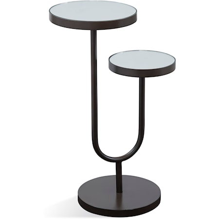 Contemporary Double Shelfed Side Table