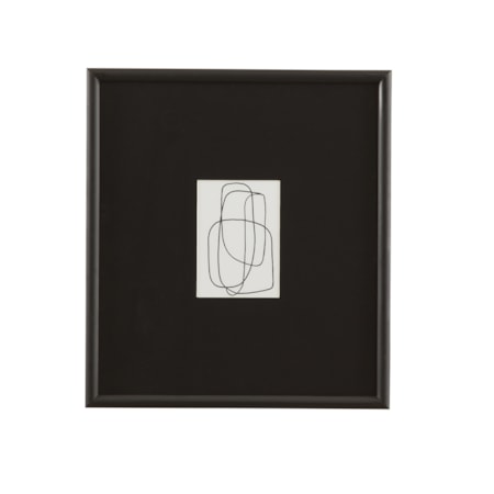 Form Study Xi Framed Print