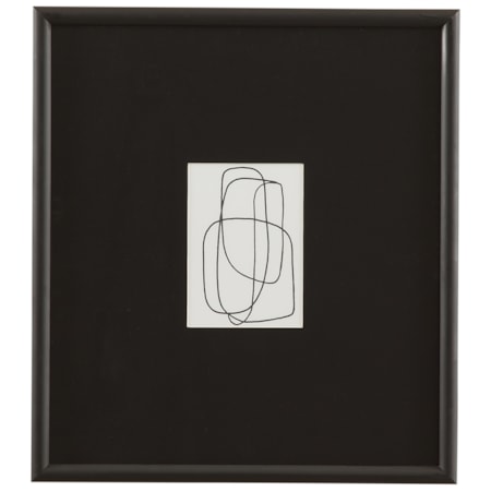 Form Study Xi Framed Print