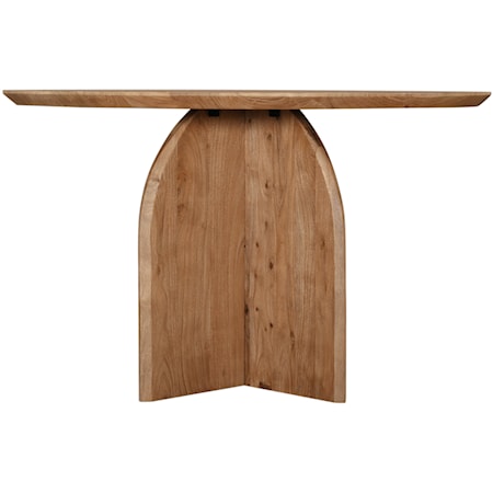 Contemporary Modern 48" Round Dining Table