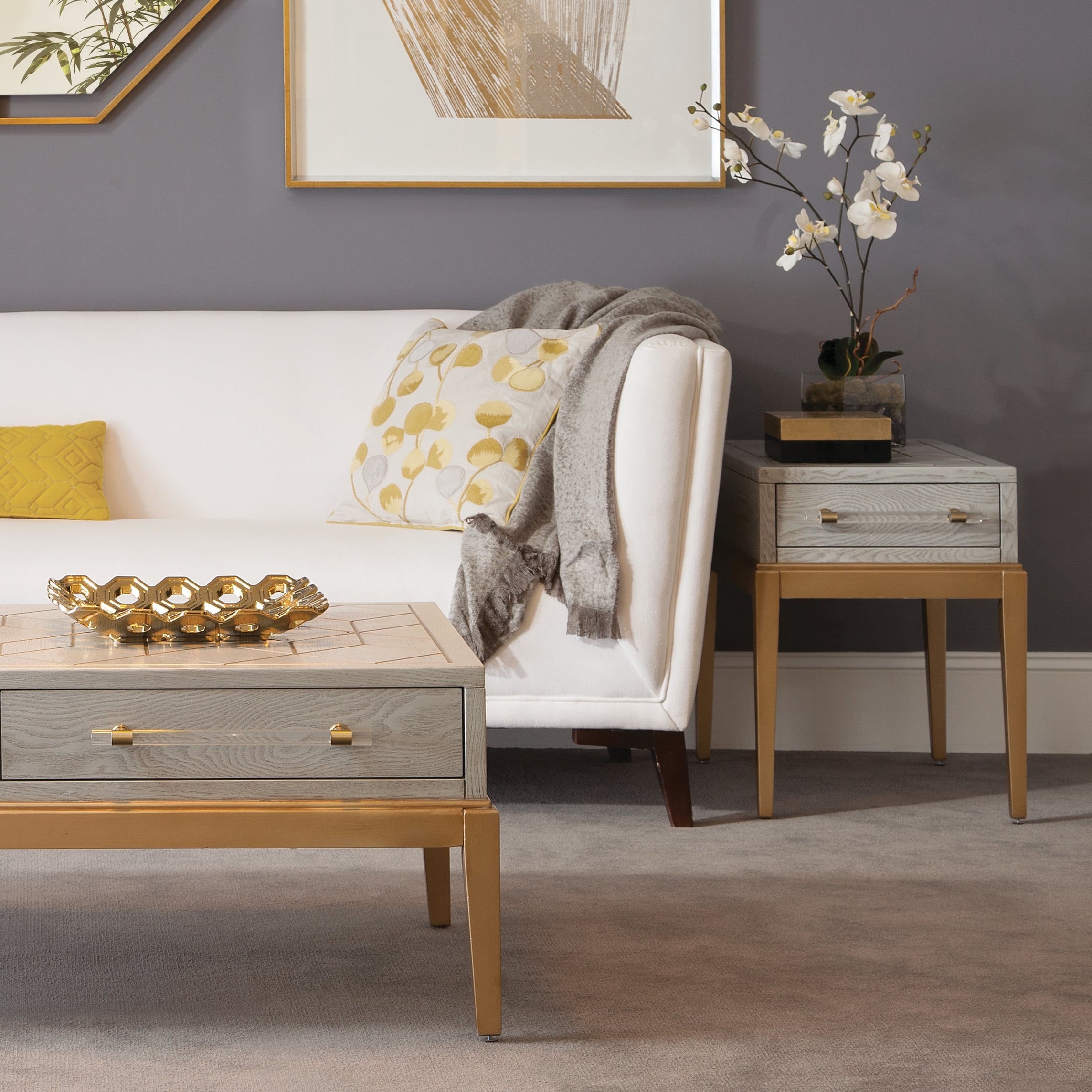 Perrine Wood Chairside Table