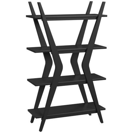 Stratton Black Etagere