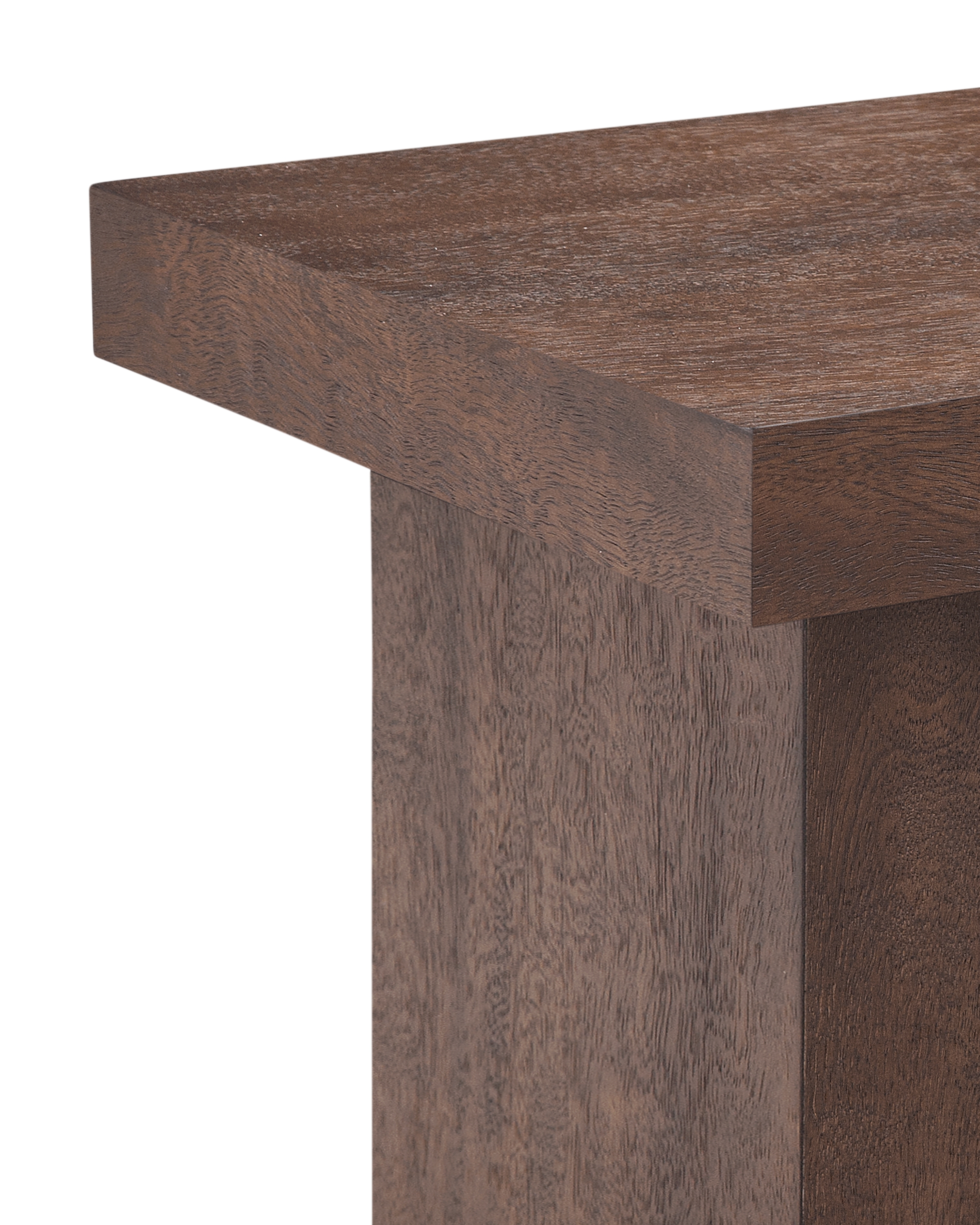 Padula Brown Oak Large End Table