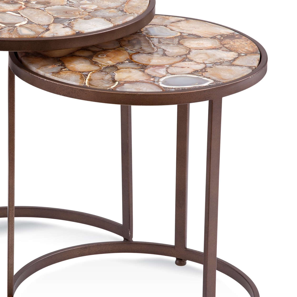 Bassett Mirror Accent Tables Abner Bunching Accent Table