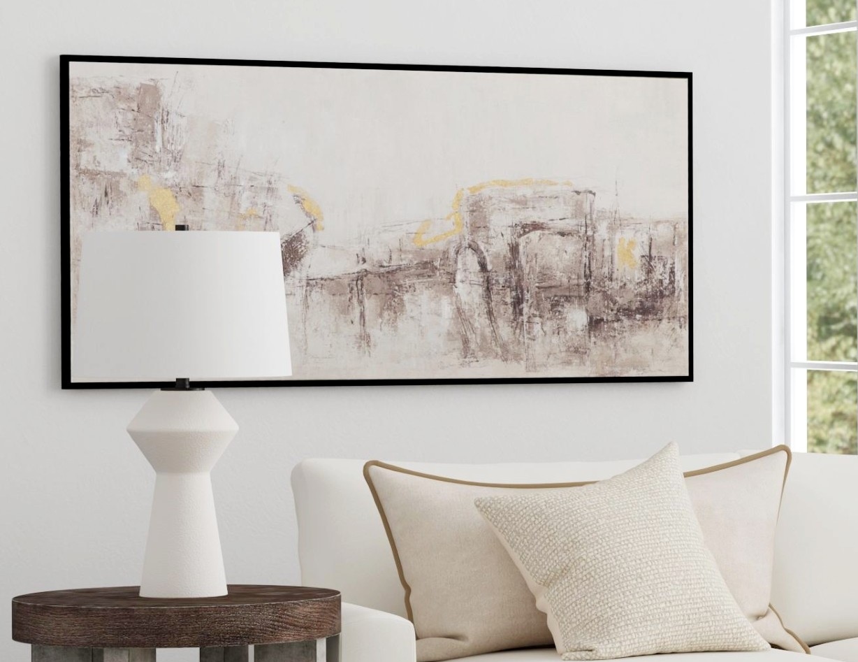 Bassett Mirror Canvas Art About Town Framed Canvas