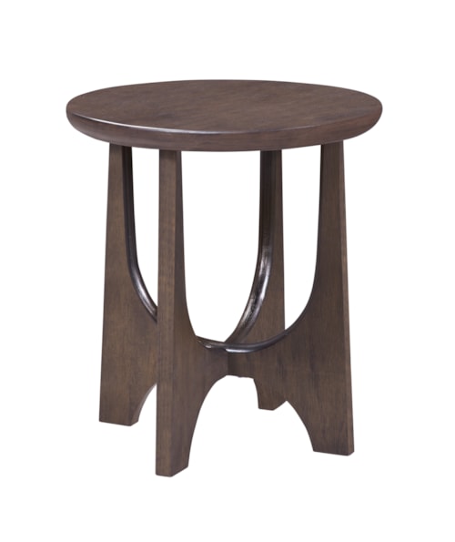 Contemporary Round End Table