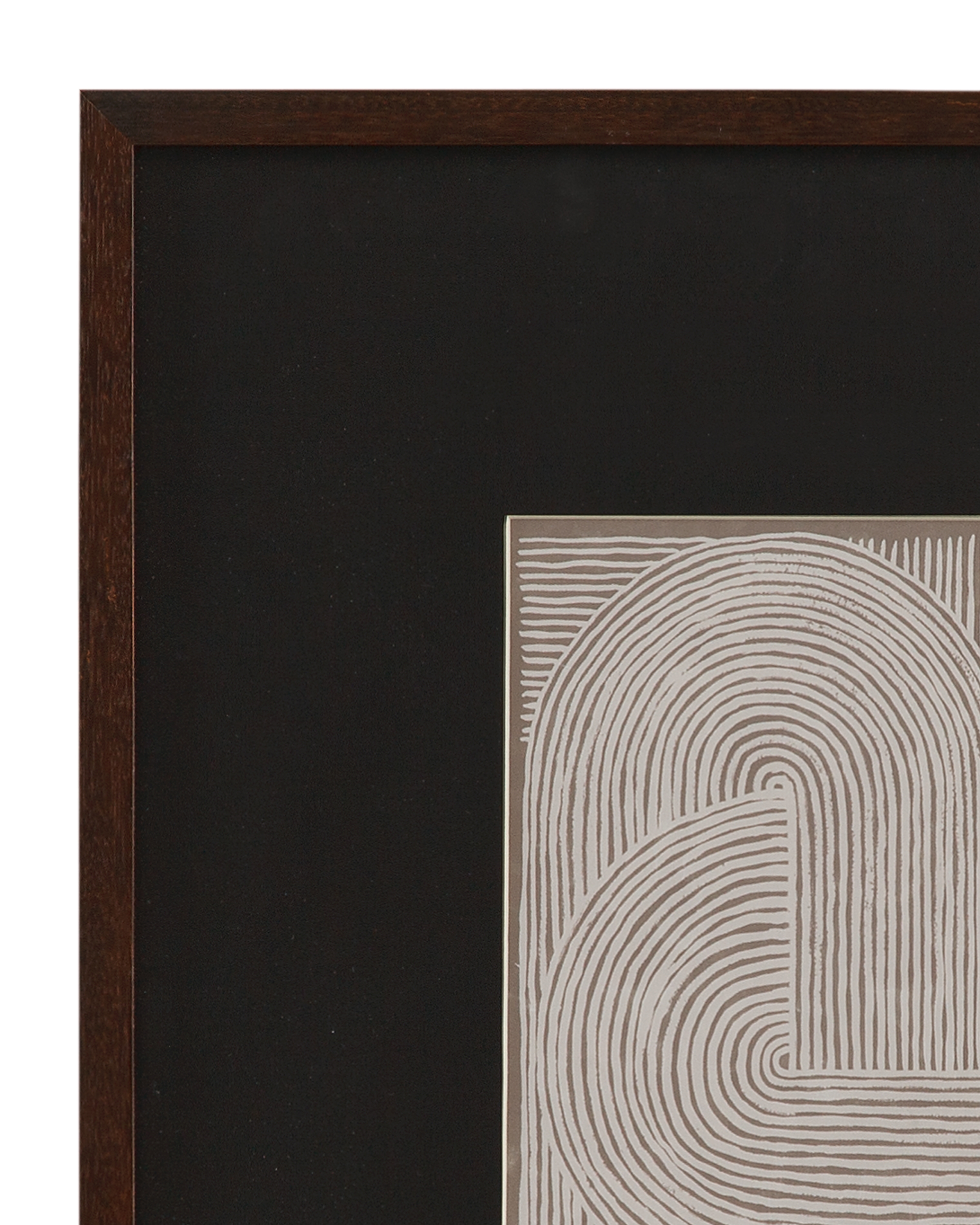 Bassett Mirror Art Neutral Strokes IV Framed Print
