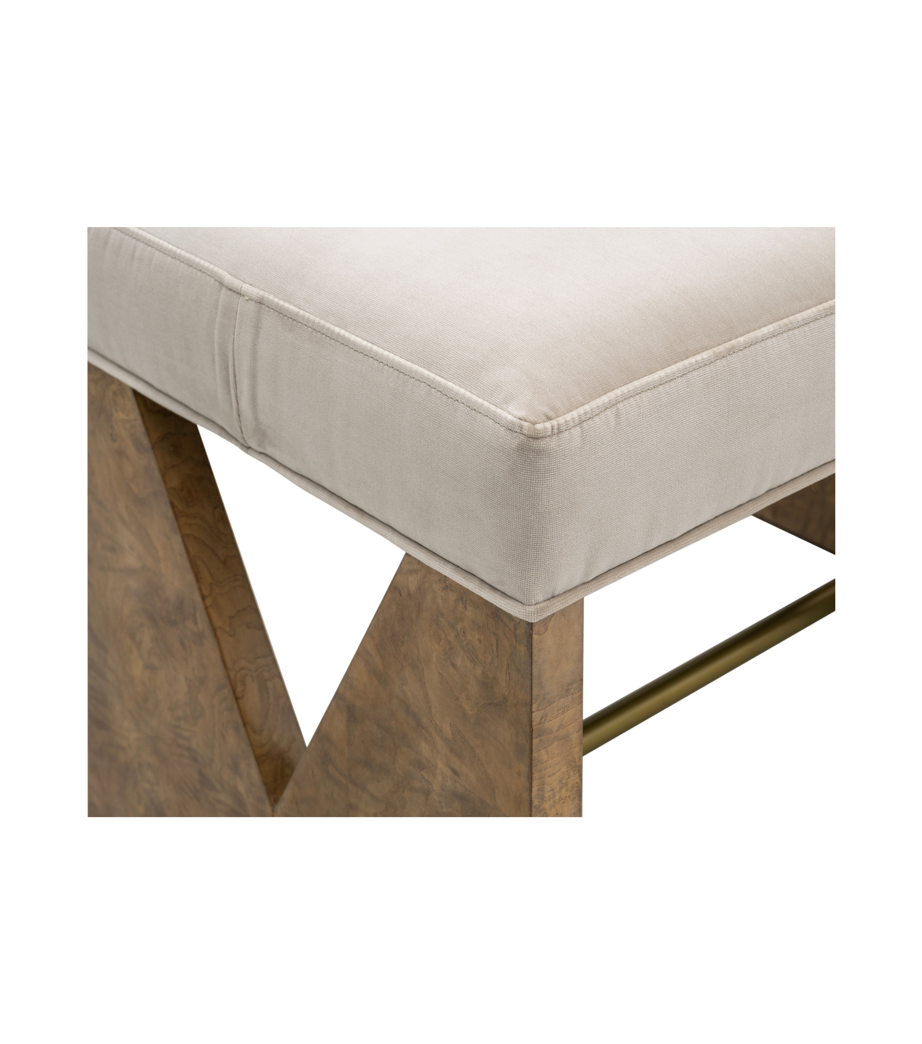 Bassett Mirror Accent Tables Laurent Accent Stool