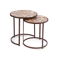 Contemporary Abner Bunching Accent Table
