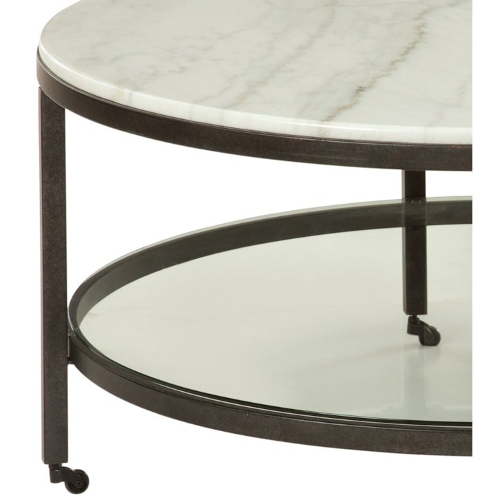 Bassett Mirror Whitman Whitman Round Cocktail Table