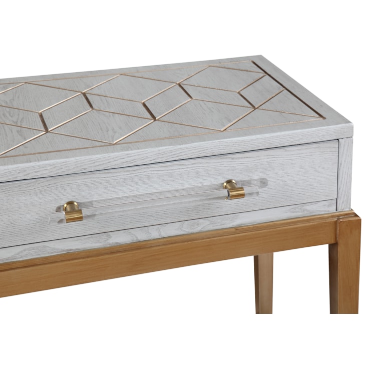 Bassett Mirror Perrine Perrine Wood Console Table