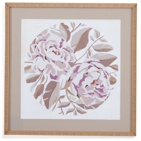 Eye Of Peony II Framed Print