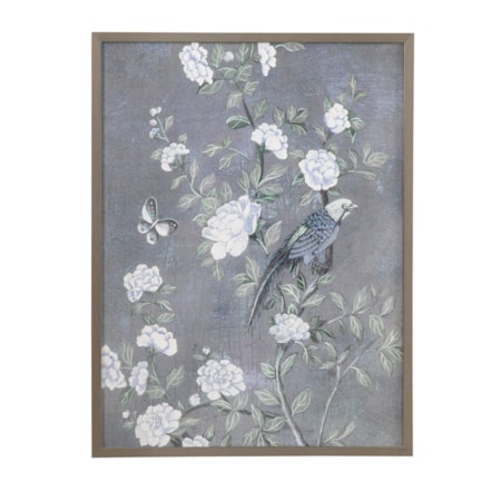 Birds & Blooms I Framed Print