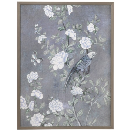 Birds & Blooms I Framed Print