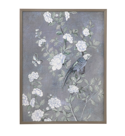 Birds & Blooms I Framed Print