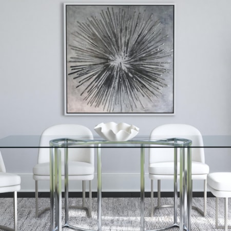 Energy Burst Canvas Art