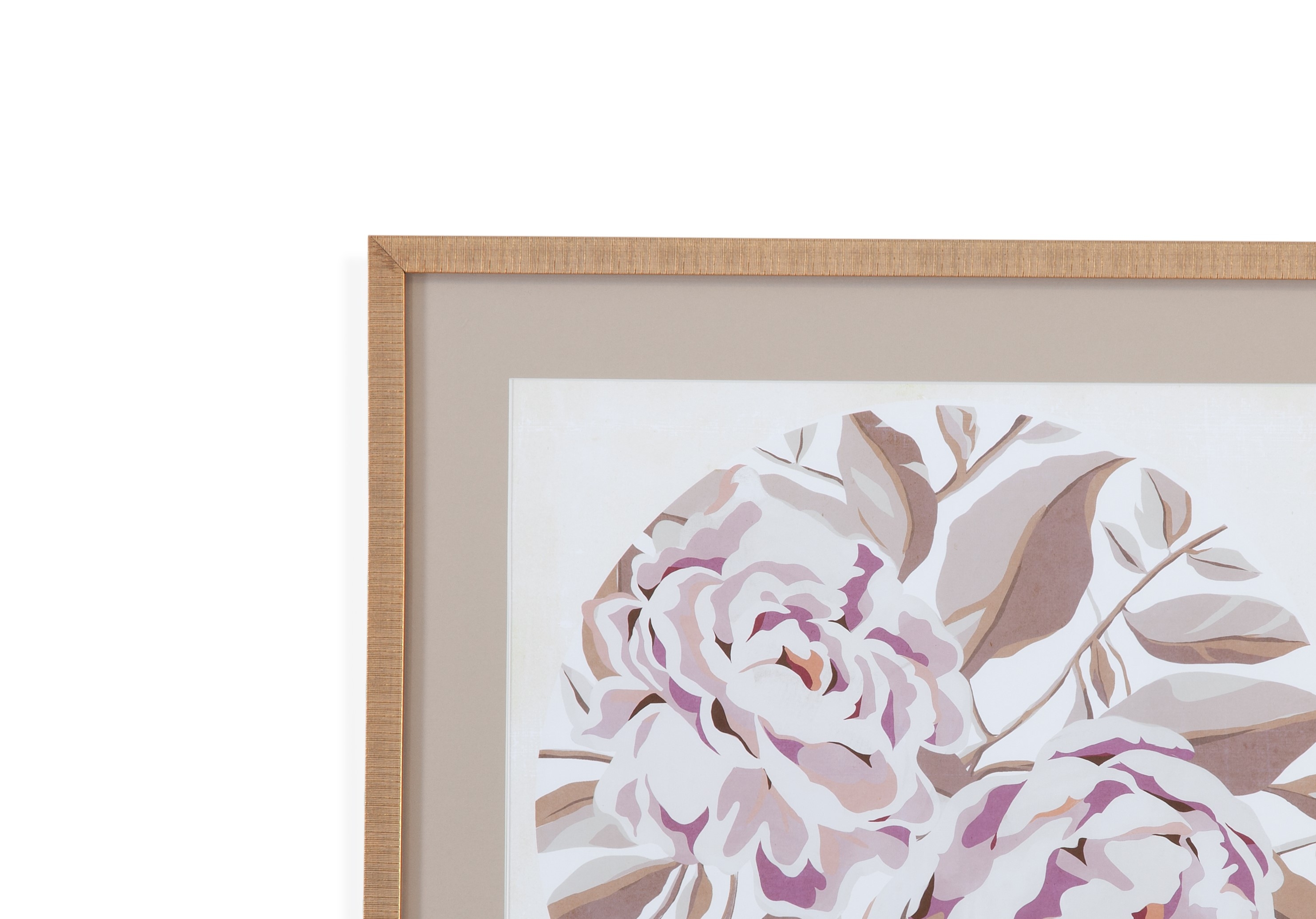 Eye Of Peony II Framed Print