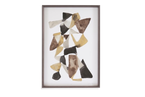 Mod In Neutrals I Framed Print