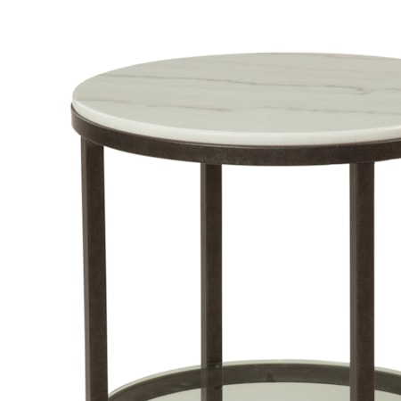 Whitman Round End Table