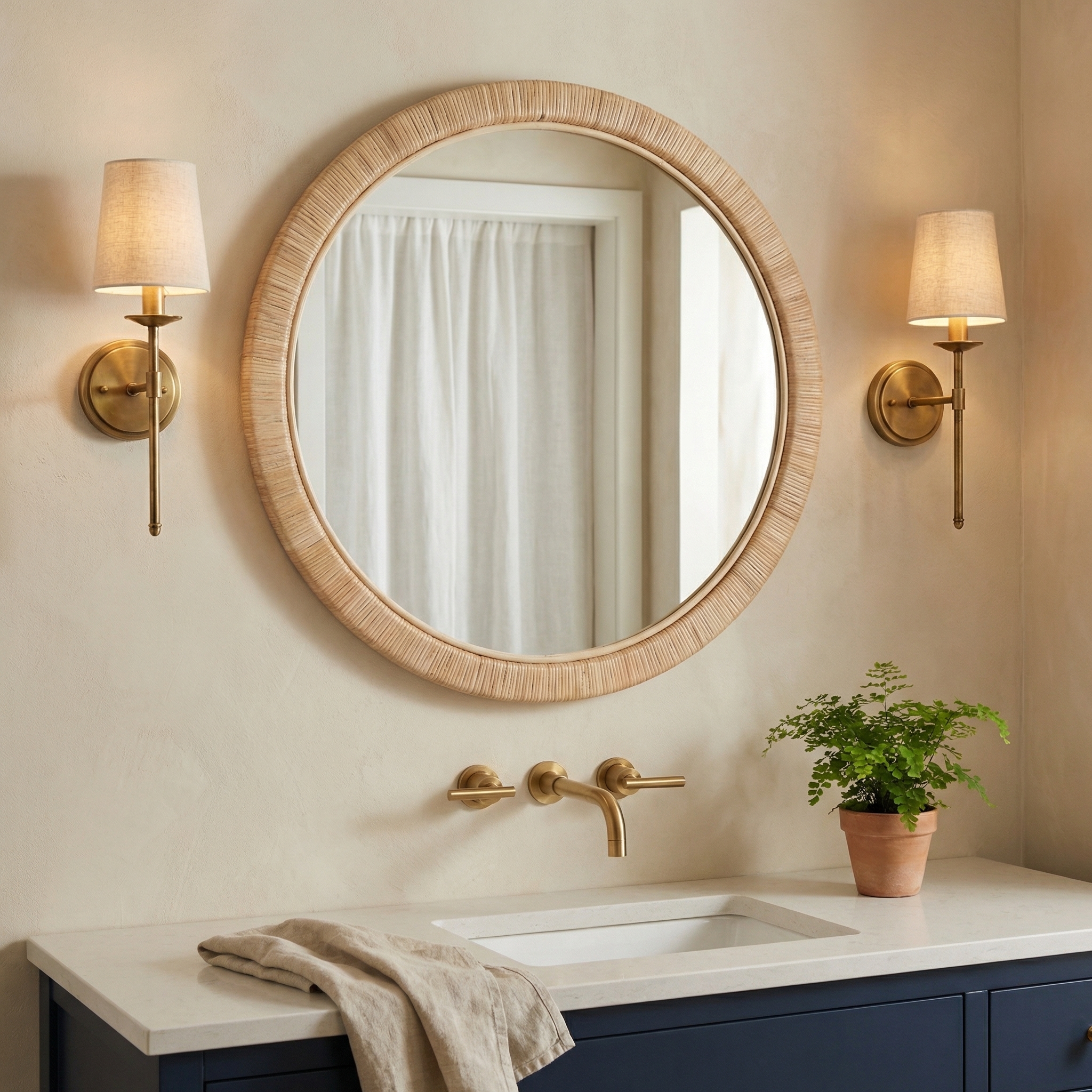 Bassett Mirror Wall Mirrors Picardy Wall Mirror