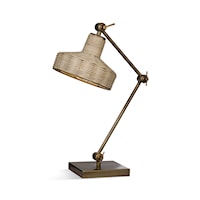 Whicker Desk Lamp