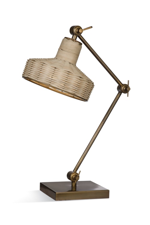 Whicker Desk Lamp