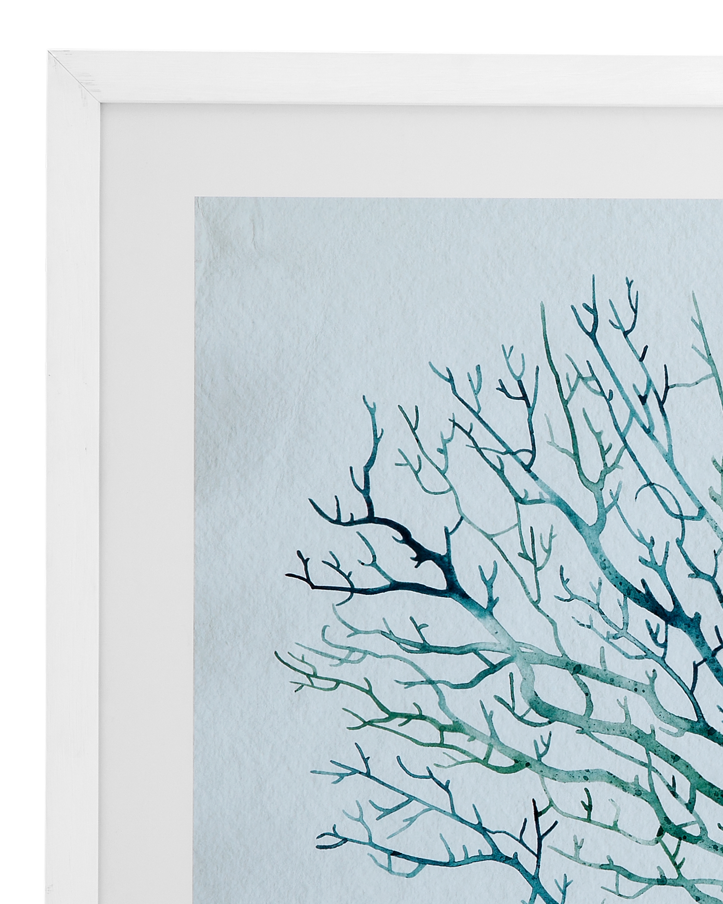 Seaglass Shadow III Framed Print