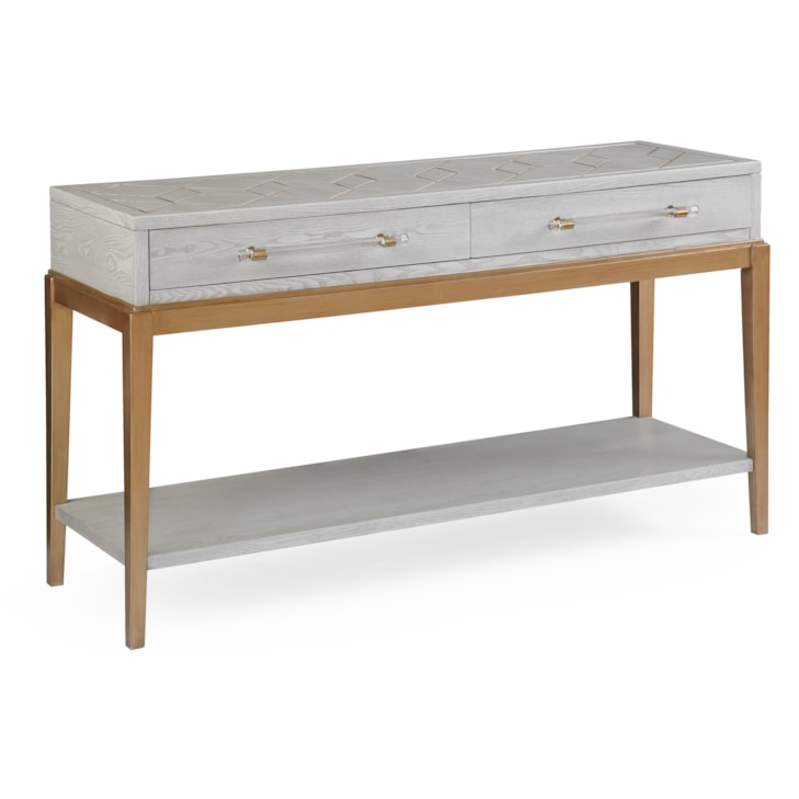 Bassett Mirror Perrine Perrine Wood Console Table