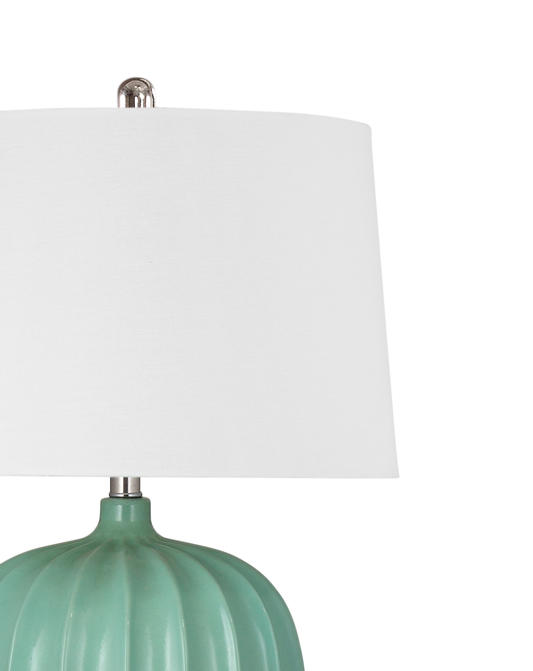 Bassett Mirror Table Lamps Lotus Seafoam Table Lamp