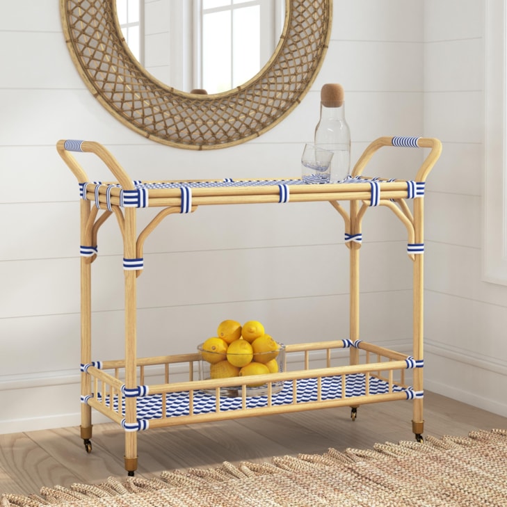 Bassett Mirror Bar Carts & Cabinets Ventana Bar Cart