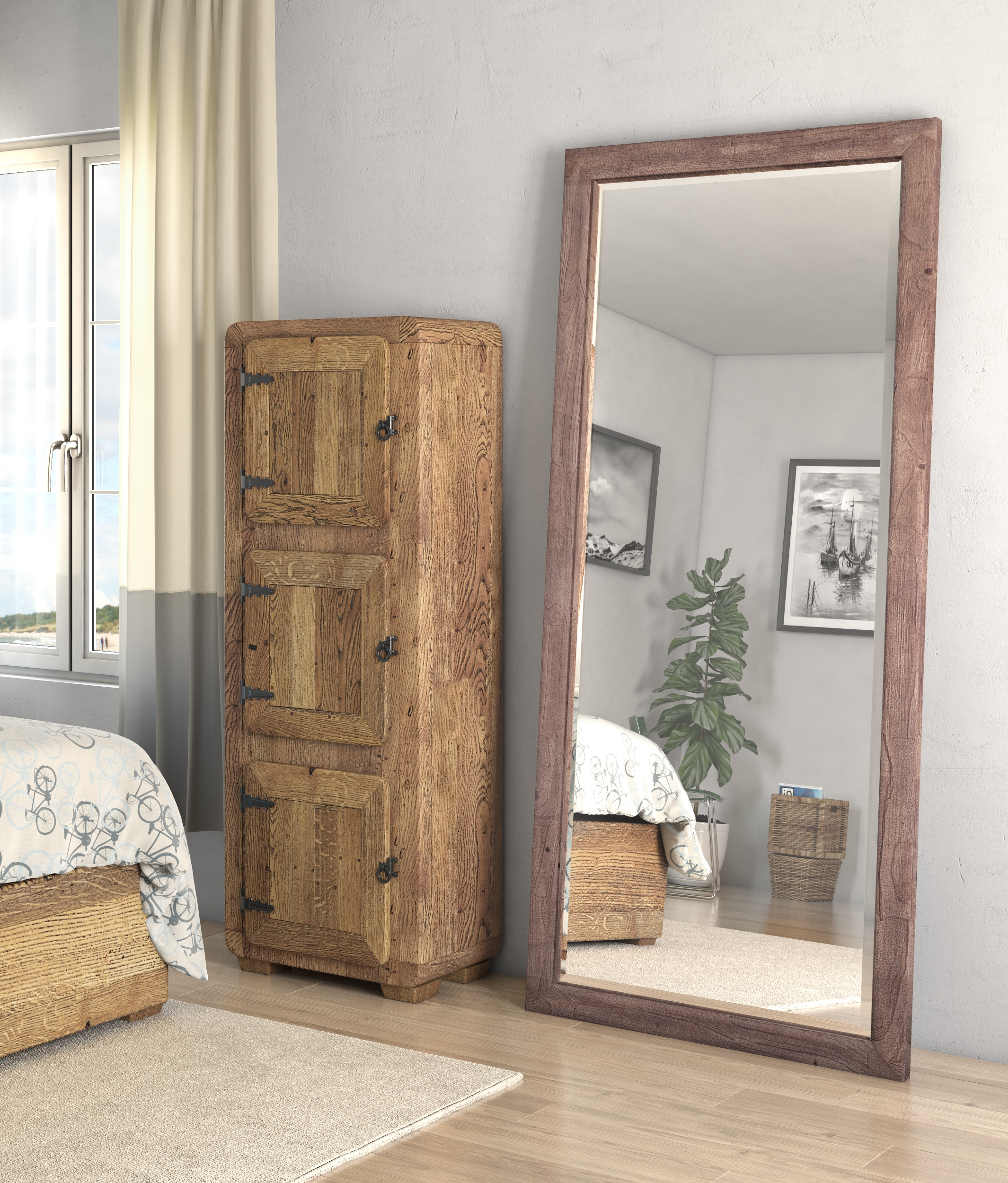 Levine Floor Mirror