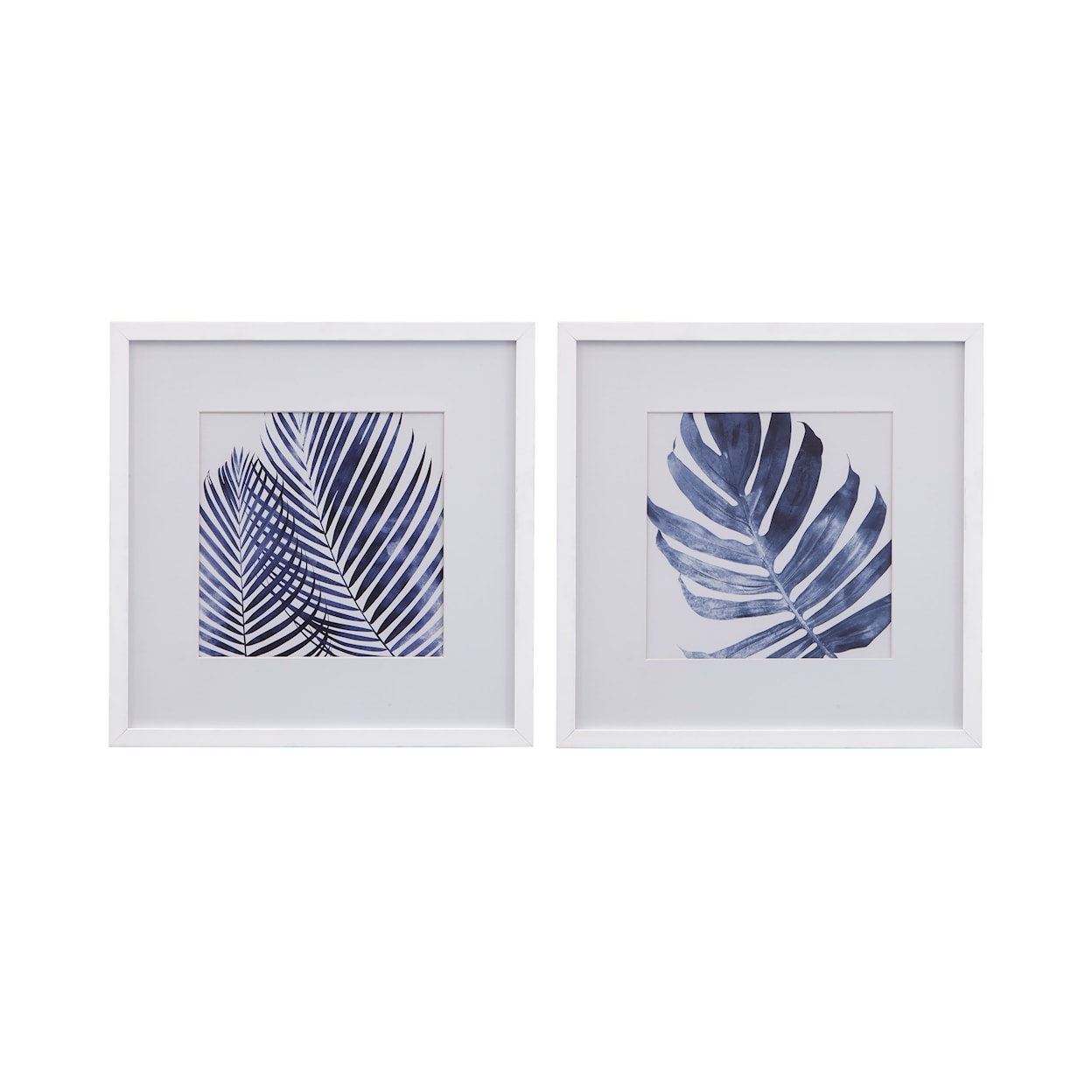 Bassett Mirror Art Leaves Set of 2 Sets of Art