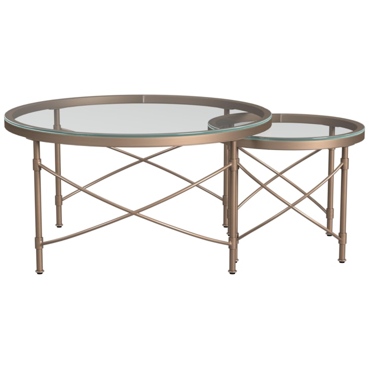 Bassett Mirror Harrison Nesting Coffee Table