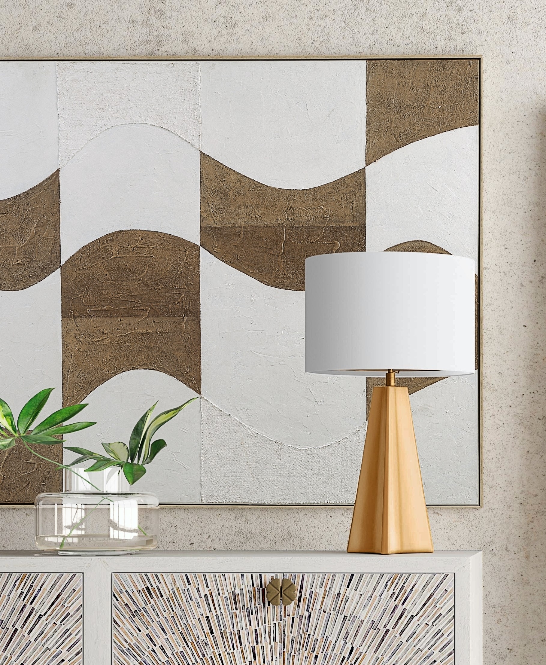 Bassett Mirror Canvas Art River City Framed Canvas