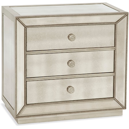 Glam 3-Drawer Mini-Chest