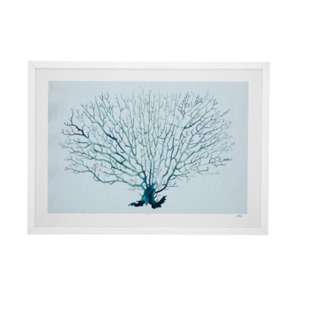 Seaglass Shadow III Framed Print